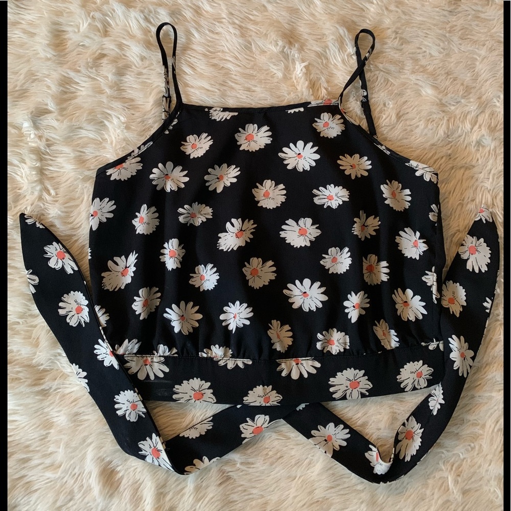 Daisy crop top